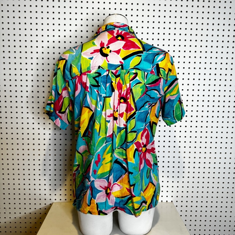 Vintage | Be Basic Essentials Tropical Floral But… - image 2